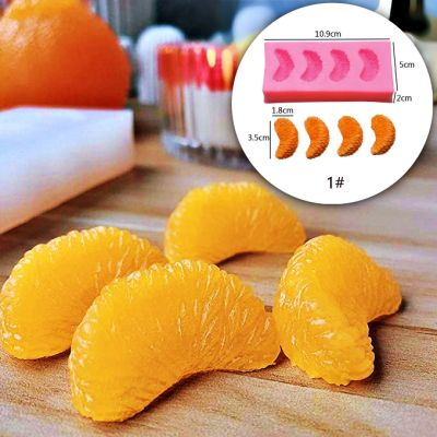 แม่พิมพ์ซิลิโคน ลายกลีบส้ม พิมพ์ซิลิโคนฟองดองลายกลีบส้ม พิมพ์ซิลิโคน ฟองดองกลีบส้ม