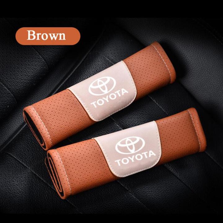 gpuha-shop-2pcs-cowhide-leather-safety-belt-protector-car-seat-belt-cover-shoulder-guard-for-toyota-prado-auris-avensis-corolla-camry-verso-sienna-yaris-avalon