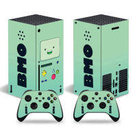 เคสมือถือลายอนิเมะ BMO Xbox สติ๊กเกอร์สกิน X สกิน1คอนโซลและ2ผิวตัวควบคุมไวนิลสติ๊กเกอร์สกิน Xboxseriesx