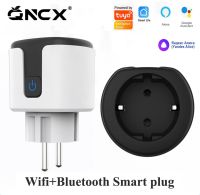 สมาร์ทซ็อกเก็ตสหภาพยุโรป16A 20A AC240V Wifi สมาร์ทเสียบเต้าเสียบไฟฟ้า Alexa บ้านการควบคุมเสียงสำหรับ Tuya สมาร์ทชีวิต APP