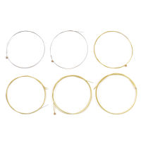 6 PCS Guitar Strings Acoustic Guitar Strings Steel Core Rust Proof Coated String for 6 String Guitar
