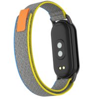 Nylonowy pasek do Xiaomi Mi Band 8 Smartband Ultra cienki oddychający opaska na nadgarstek do xiaomi pasek 8 Watchband miband 8 bransoletka Correa