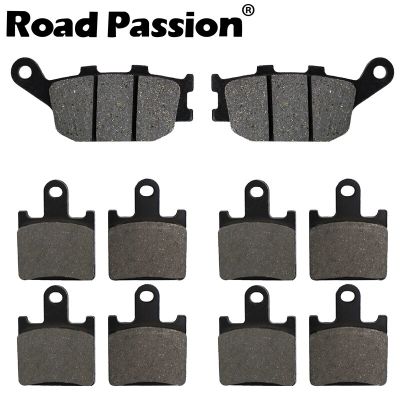 Road Passion Motorcycle Front &amp; Rear Brake Pads For KAWASAKI Z Z1000 (ZR1000 B7F/B8F) B ZR1000B7F ZR1000B8F 2007-2008 Replacement Parts