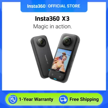Insta360 ONE X2 360 Degree Waterproof Action Camera 5.7K 360 Stabilization  Touch Screen AI Editing Live Streaming Webcam 