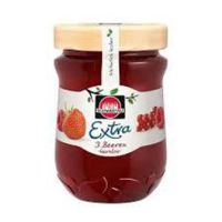 ?? Schwartau Extra Fruchtaufstrich 3 Beeren kernlos jam 340gm