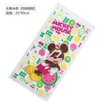 【DT】hot！ cartoon Minnie gauze towel wash baby boy girl childrens square