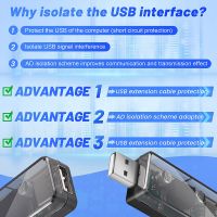 ADUM3160 USB Isolator Module USB to USB Voltage Isolator Module Support 12Mbps,Used to Isolate Noise in Circuit System