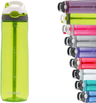 Contigo AUTOSPOUT Straw Ashland Chill Stainless Steel Water Assorted Colors