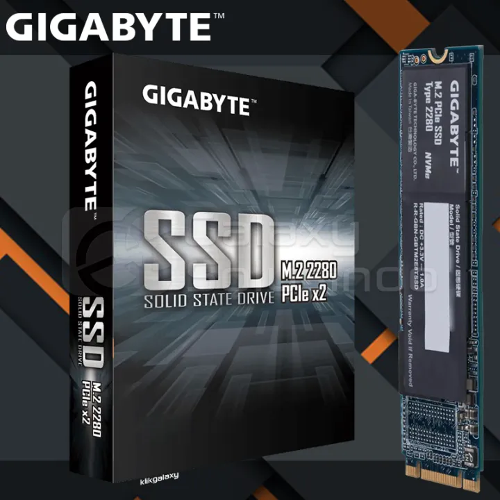 Gigabyte 256gb m 2 nvme ssd lazada indonesia