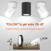 Foldable Led Downlights 220V 110V W Spot Light Ceiling Lamp Surface Mounted Spotlights Indoor Lighting for Living Room