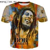 Bob Marley T Shirt Men Women 3D Printed T shirts Fashion Casual Harajuku Style Tshirt Streetwear Oversized T-shirt Cool Tops