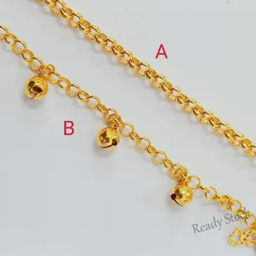 Gold anklet clearance designs for babies