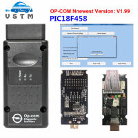 OPCOM V1.99ที่มี PIC18F458 OP COM V1.59 FW OP-COM V1.59 OPCOM V1.78 FW สำหรับ Opel COM OPCOM OBD2สแกนเนอร์วินิจฉัย-เครื่องมือ