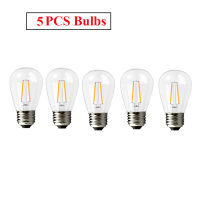 51015PCS Outdoor S14 Commercial Grade LED String Light With Edison Bulbs E27 Waterproof For Street Backyard Patio Cafe Bistro