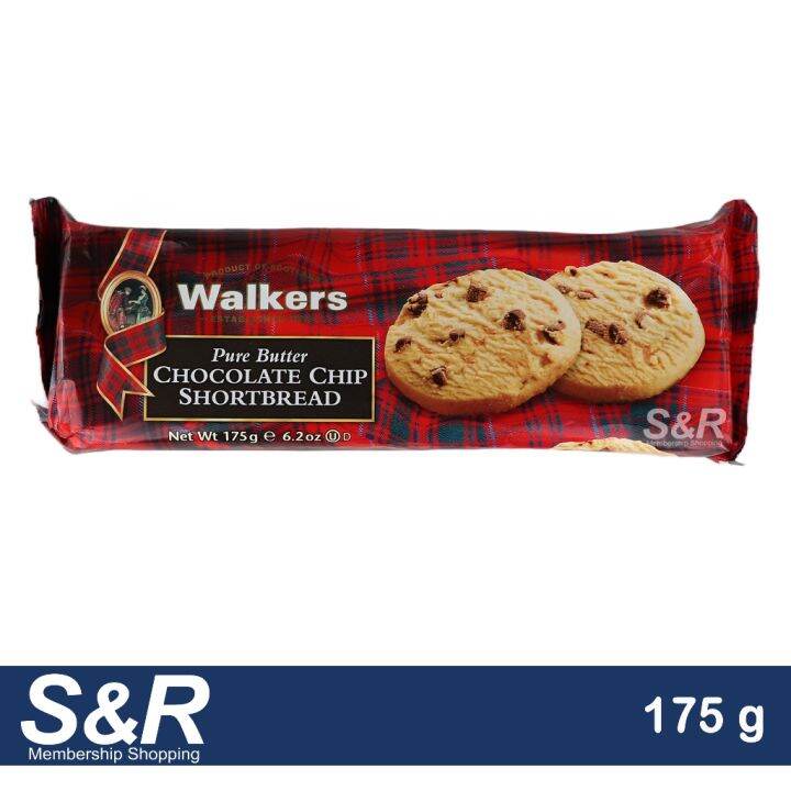 Walkers Chocolate Chip Shortbread 175g Lazada PH