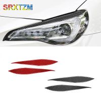 Carbon Fiber Headlight Eyelid Eyebrow Cover Decorative Stickersfor Subaru BRZ Toyota 86 GT86 2017 2018 2019 Car Accessories