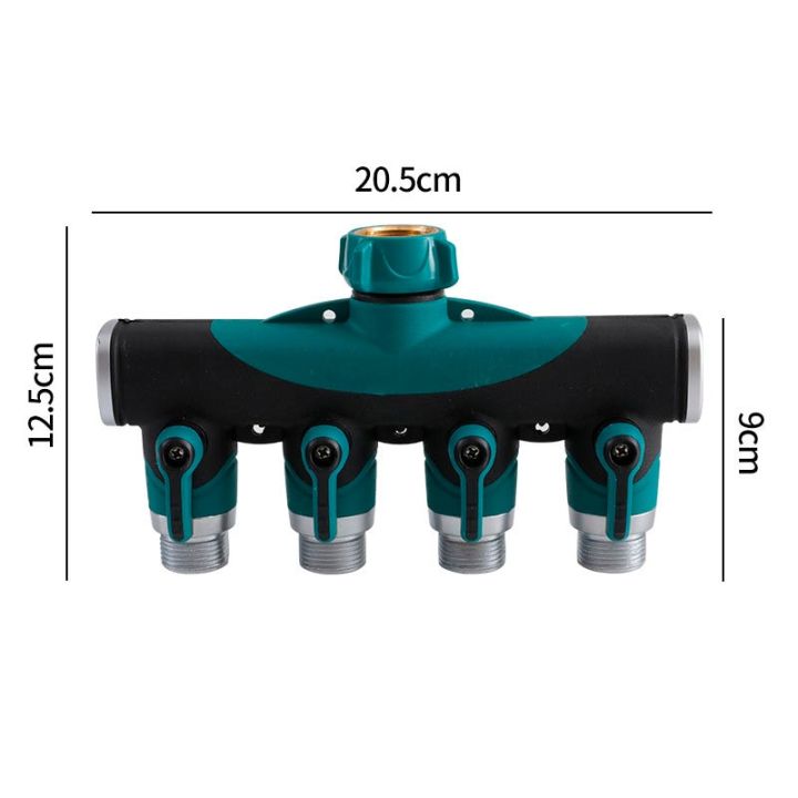 4ทาง-ea-us-แยกท่อในสวน3-4-ที่ต่อสายยางน้ำชลประทานอะแดปเตอร์เชื่อมต่อก๊อกน้ำในสวนการเกษตร