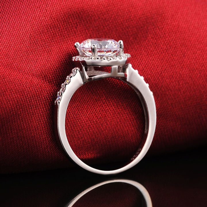 mengxiang-readystock-เงินแท้-925-รอบเพชร-solitaire-แหวนแต่งงานสำหรับผู้หญิงของขวัญแหวนหมั้นงานแต่งงาน-4-กะรัตเพชรแหวนแต่งงานในเงินสเตอร์ลิง