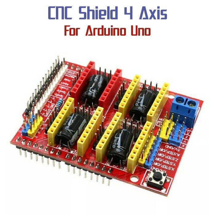 Arduino Cnc Shield V3 Laser Cuting 3d Printer Belum Termasuk Driver Uno Shield Lazada Indonesia 8284