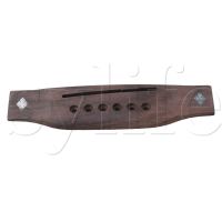 ；。‘【 Rosewood Bridge With Colorized Cowry Inlay For 6 String Classic Guitar