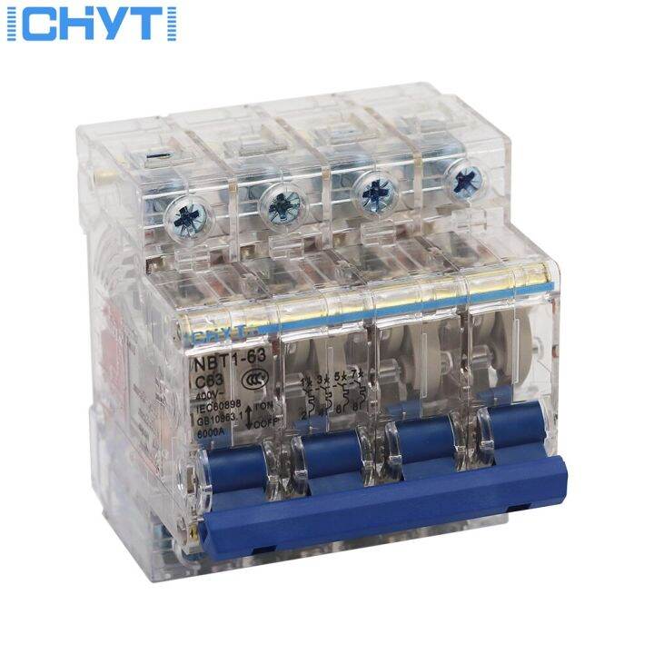 ichtyi-220v-400v-4p-6a-10a-16a-20a-25a-32a-40a-50a-63a-โปร่งใส-shell-switch-ในครัวเรือน-miniature-circuit-breaker-mcb