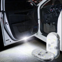 4Pcs Led Car Door Light USB Charging Wireless Magnetic LED Car Door Welcome Light Anti-collision Signal Lamp