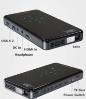 โปรเจคเตอร์ Wi-Fi จิ๋ว Mini พกพา DLP Mini Projector Android HDMI