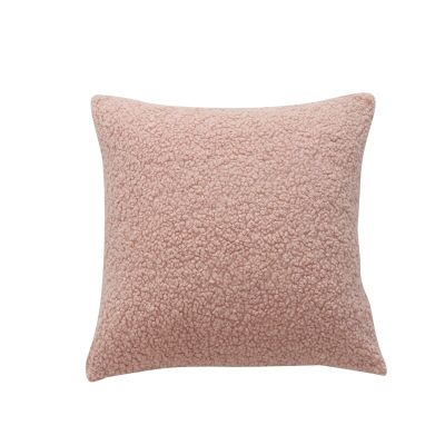 Modern Teddy Plush Simple Solid Dyed Cushions Cover Velvet Decorative Throw Pillows Case Livingroom Sofa Chair Car Pillow Covers
