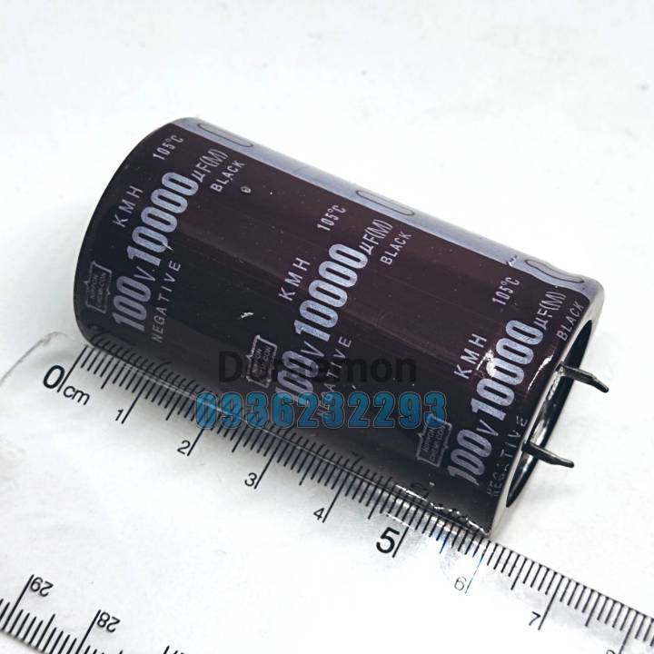 คาปาซิเตอร์-capacitor-10-000uf-35v-ตัวเก็บประจุ-คอนเดนเซอร์-ซี-แคป-ทำหน้าที่-เก็บพลังงานในรูปแบบของสนามไฟฟ้า