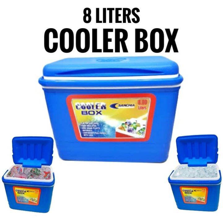 COOLER BOX The New Ice Box Chest Insulated Cooler 8Liters Lazada PH
