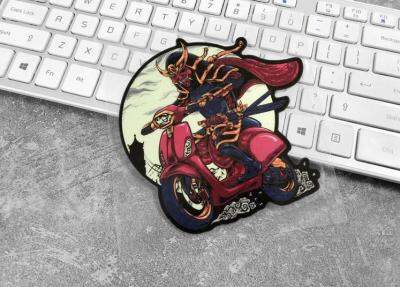 retro Samurai Japan Ninja motorcycle stickers reflective JDM drift car decals stickers for dirt bikes ATV