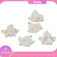 PUDE 20 Pcs 20ชิ้นค่ะ รูปปั้นนางฟ้าเรซิน เสน่ห์ของ3D อุปกรณ์เสริม DIY เครื่องรางเรซิน สร้อยคอสำหรับผู้หญิง