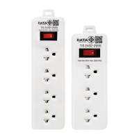 รางปลั๊กไฟ DATA 4 ช่อง 1 สวิตซ์ 3 เมตร แถม 3 ช่อง 1 สวิตซ์ 2 เมตร (แพ็กคู่) สีขาวPOWER STRIP DATA 4-OUTLET 1-SWITCH 3M FREE POWER STRIP 3-OUTLET 1-SWITCH 2M (DOUBLE PACK) WHITE **จัดส่งด่วนทั่วประเทศ**