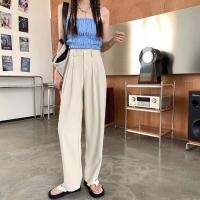 COD SDFERTGRTYTYUYU Womens Plain Wide Leg Pants Summer Loose High Waist Long Pants