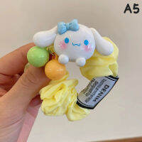 YYDS? Cinnamoroll เชือกผมหวานนุ่มการ์ตูนน่ารักของฉัน Melody Kuromi headdress ดอกไม้เครื่องประดับผมของขวัญของเล่นสำหรับเด็กผู้หญิง