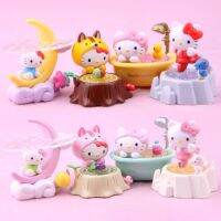 ชุดมินิโซะ Sanrio Kawaii Moon การ์ตูนอนิเมะตัวละคร Hiasan Kamar ของขวัญสำหรับเด็กผู้หญิง