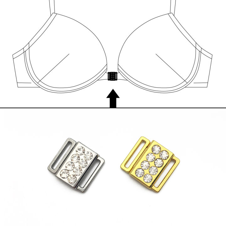 40-setslot-bikini-conector-bikini-rhinestone-buckles-front-closure-clips-nickel-and-ferrous-free