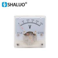 Generator Parts Voltmeter 91L4 Small Voltmeter 0~250V AC Single Phase Voltage Meter Mechanical Pointer Electrical Trade Tools  Testers