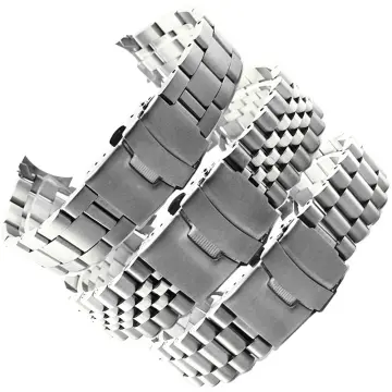 Seiko 20mm stainless sales steel watch band