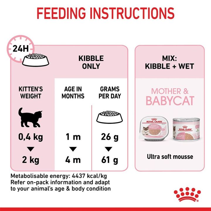 ส่งฟรี-royal-canin-starter-mother-amp-baby-cat-400g-อาหารแม่แมวตั้งท้อง-ให้นม-และ-ลูกแมวอายุต่ำกว่า-4-เดือน