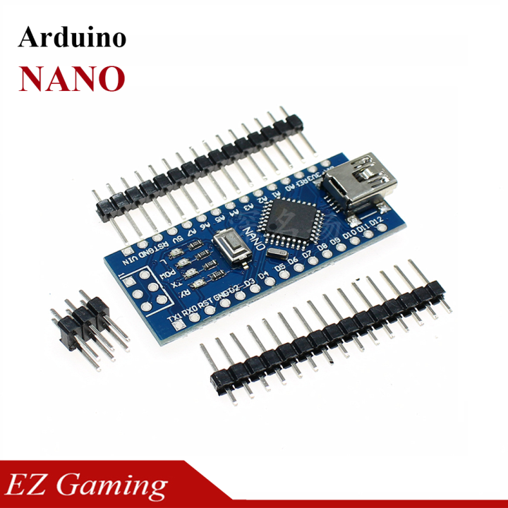 Mạch arduino Nano V3.0 vi điều khiển ATMEGA328P-AU chip nạp CH340G ...
