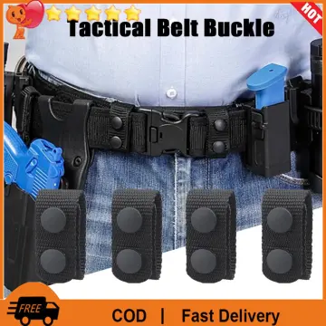 4Pcs Tactical Belt Keeper with Double Snaps Police Belt Military Equipment  Accessories Duty Belt Keeper