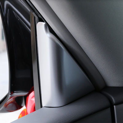 For NIssan Patrol Armada Y62 2017 2018 auto Accessories styling ABS Plastic Car interior A-pillar Speaker Horn Cover Trim