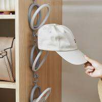 【JH】 Baseball Cap Rack Hat Display Holder Door Closet Scarf Round Storage Shelf Handbag Organizer