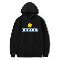 2021 New RICARD Hoodies Casual Fashion Letter Pattern Hoodies Men Hip Hop Oversize Sweatshirt Autumn Winter Warm Clothes Size XS-4XL