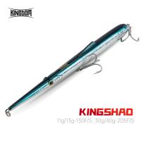 ✿ Kingdom Sinking Floating Fishing Lures Pencil Hard Wobblers Artificial Baits 11g 13g 30g 40g Fishing Accessories Saltwater Lures