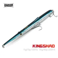 ☌✼✁ Kingdom Sinking Floating Fishing Lures Pencil Hard Wobblers Artificial Baits 11g 13g 30g 40g Fishing Accessories Saltwater Lures