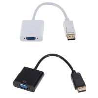 Dp To Vga Cable High Performance Converters High-Quality Video 1080P Reliable Connections Shielded Cable 1 Pcs Cables