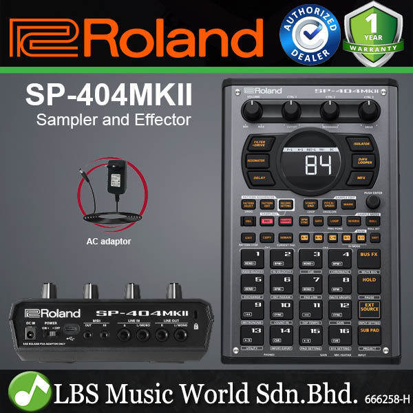 Roland SP-404MKII Linear Wave Creative Sampler Workstation and Effector ...
