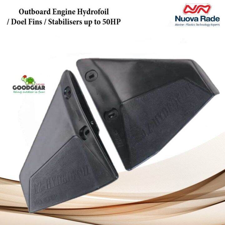 Nuova Rade Outboard Engine Hydrofoil / Doel Fins / Stabilisers up to 50HP 10121 Lazada.co.th